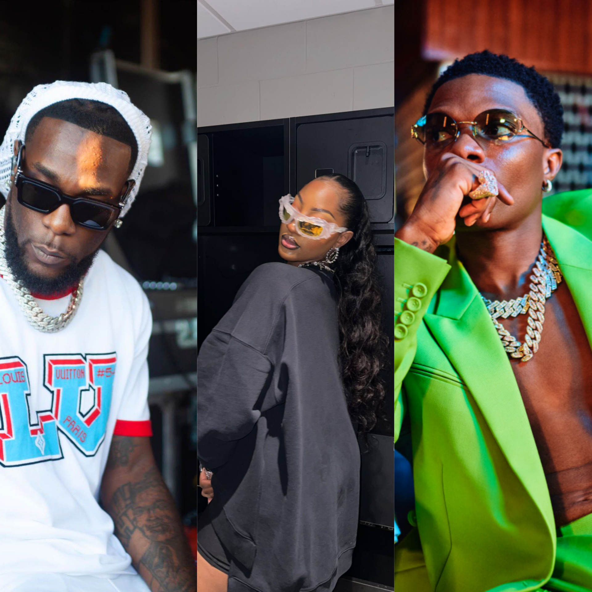 "I can't choose between Burna Boy And Tems Are Like Family" - Wizkid Says