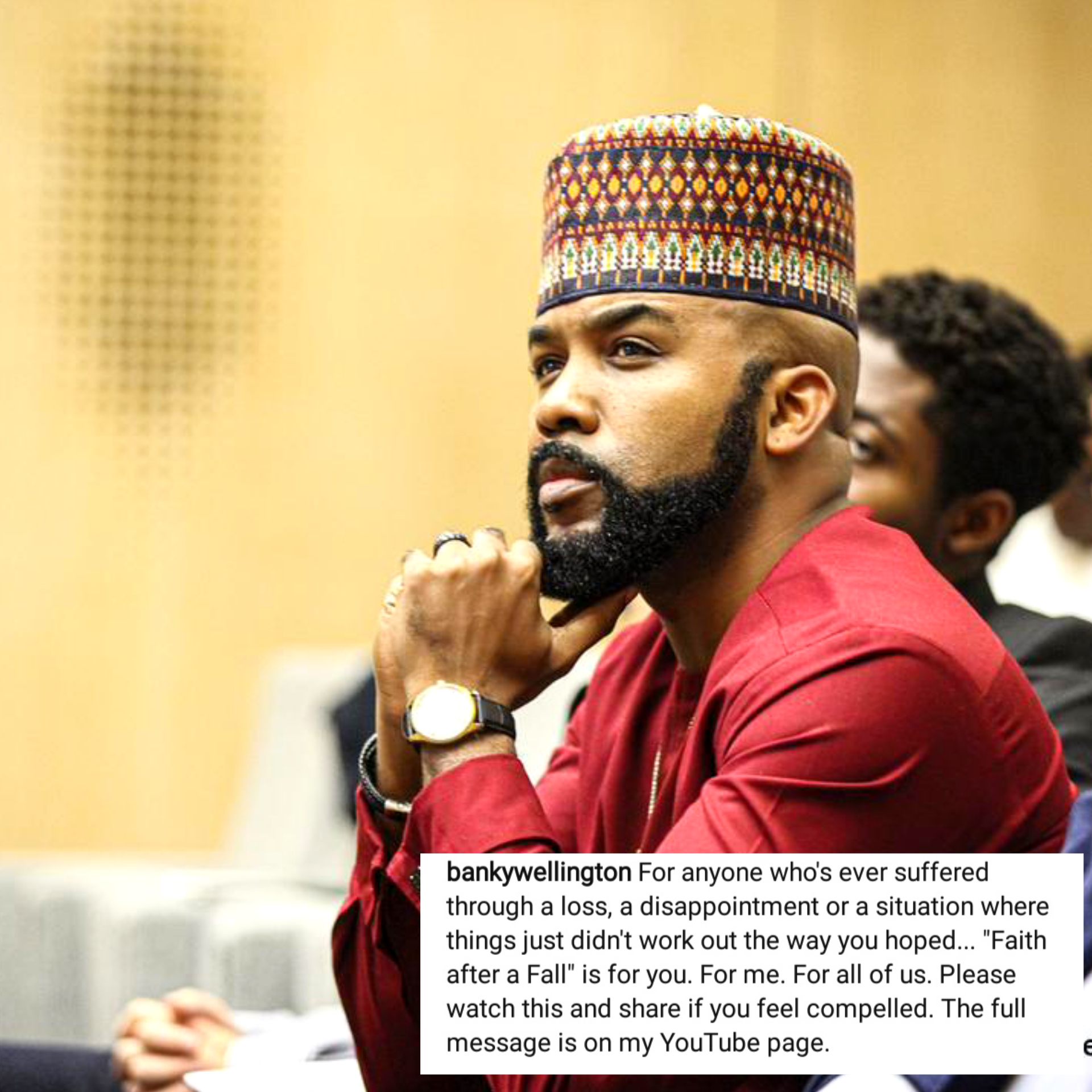 Singer Banky W Breaks Silence After Losing Election