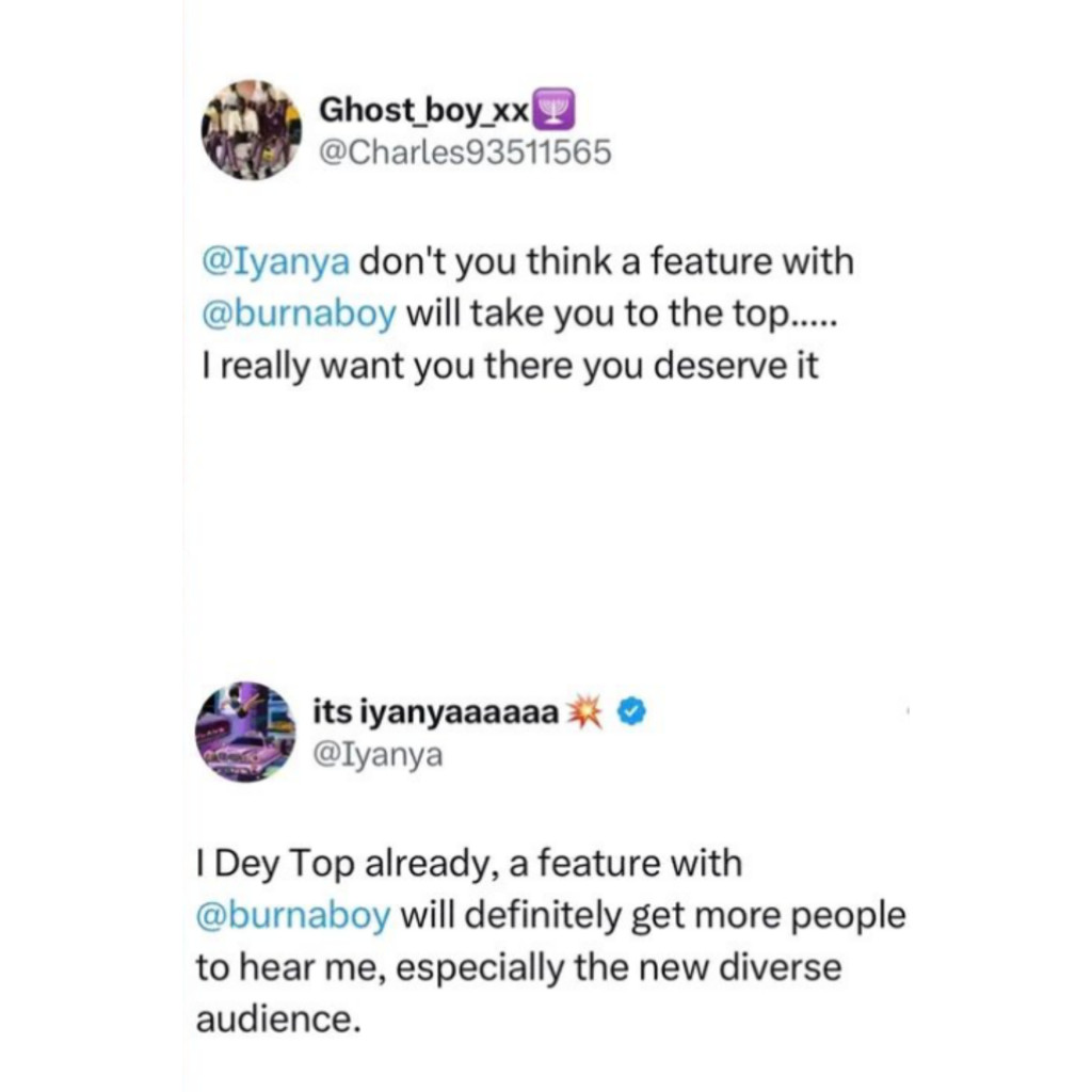 Iyanya replies a concerned fan 