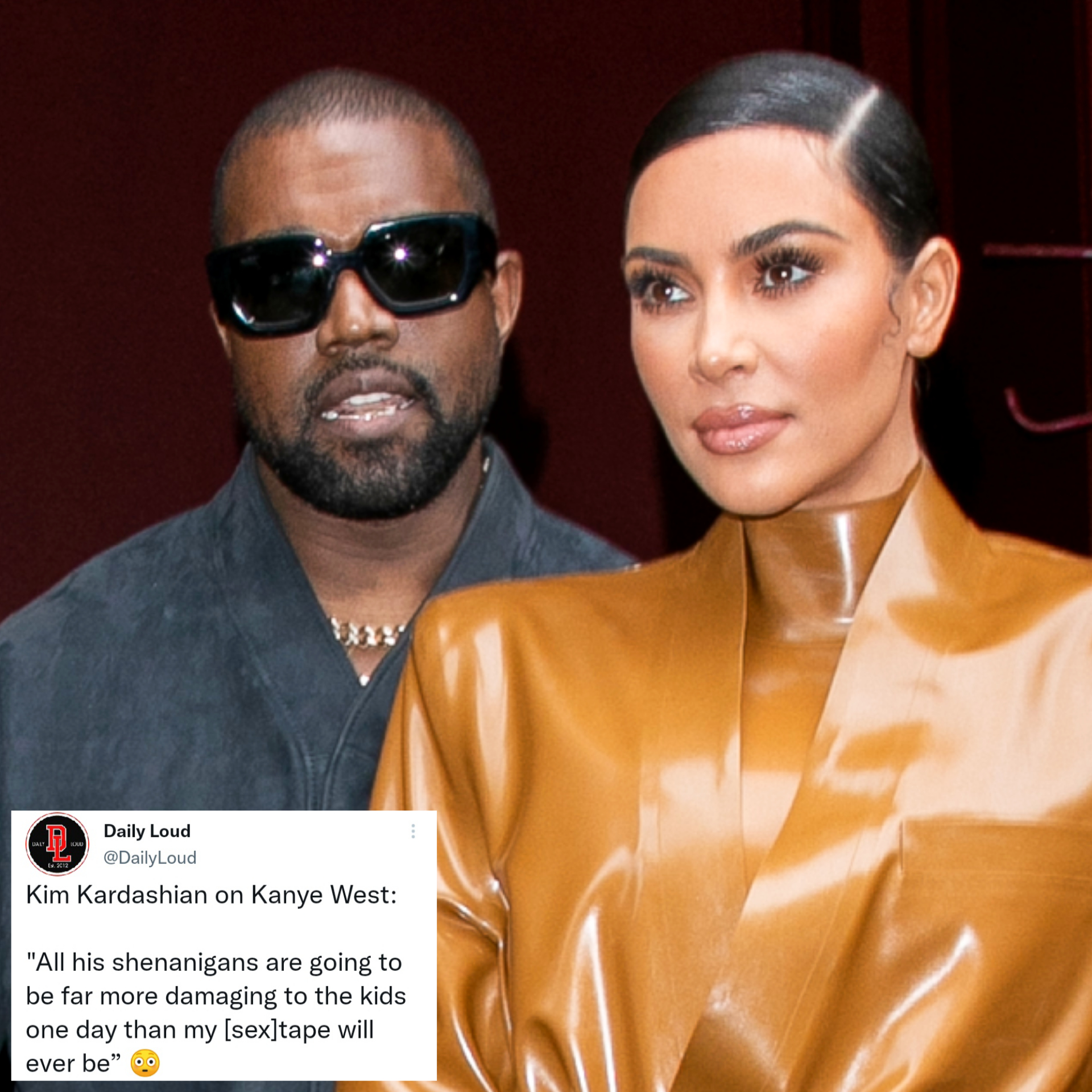 Kim Kardashian Reveals How Issues With Kanye Will D@mage Their Kids