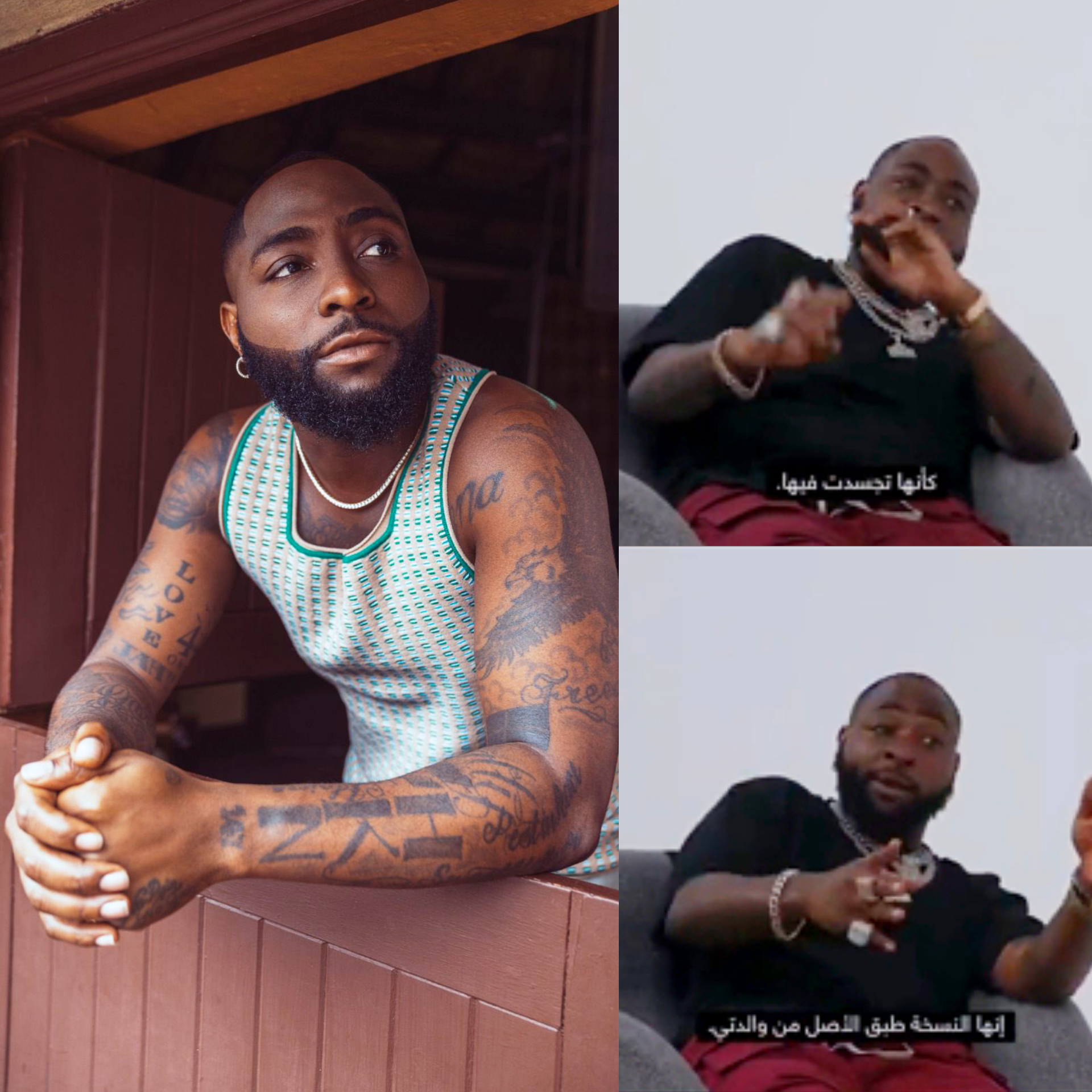I have a son in London, Davido reveals