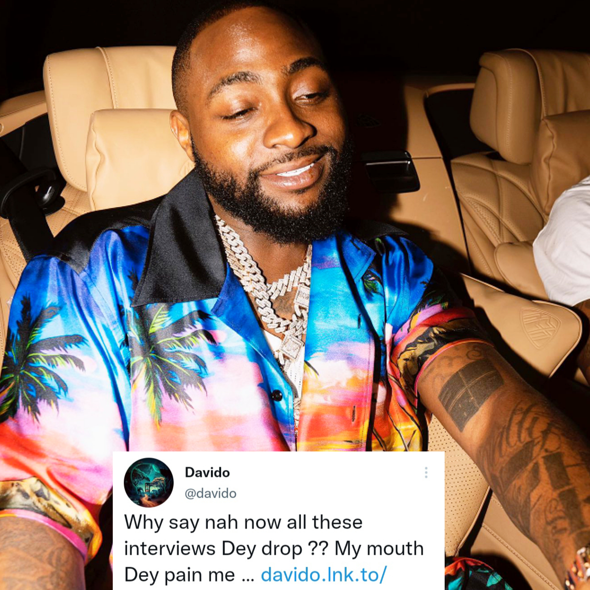 Davido laments why these interviews chooses to drop now