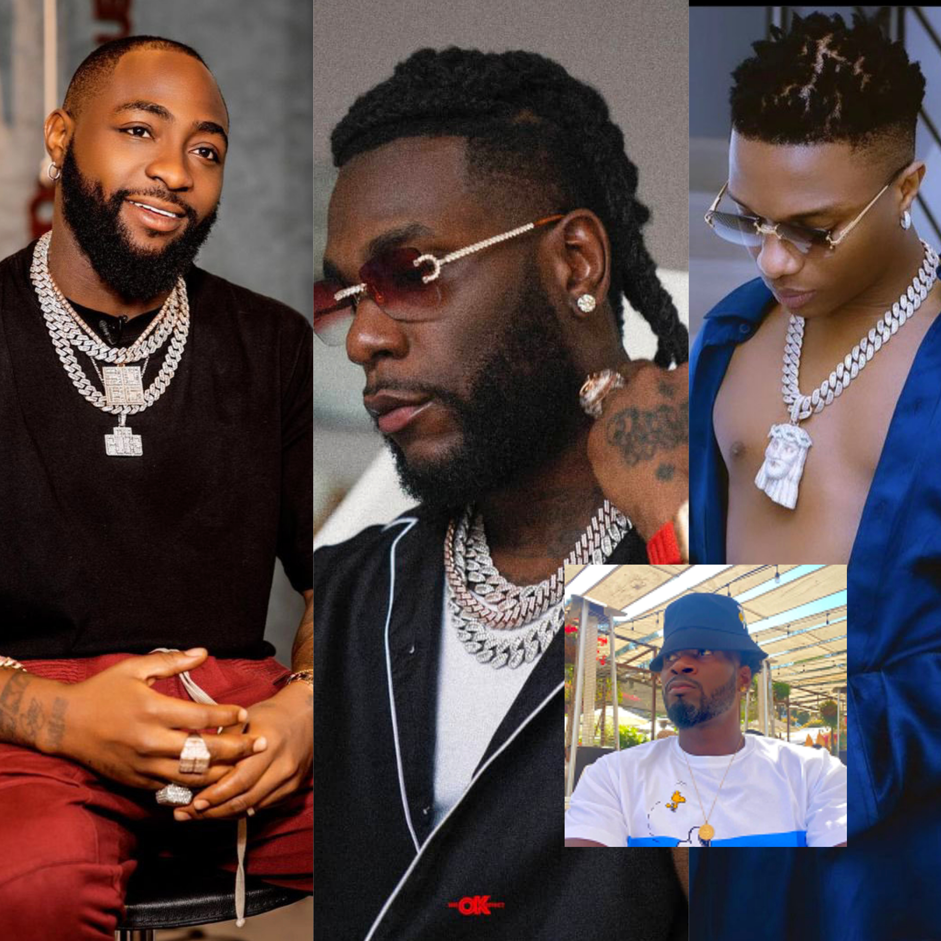 Burna Boy Wizkid and Davido are expected to outshine each other