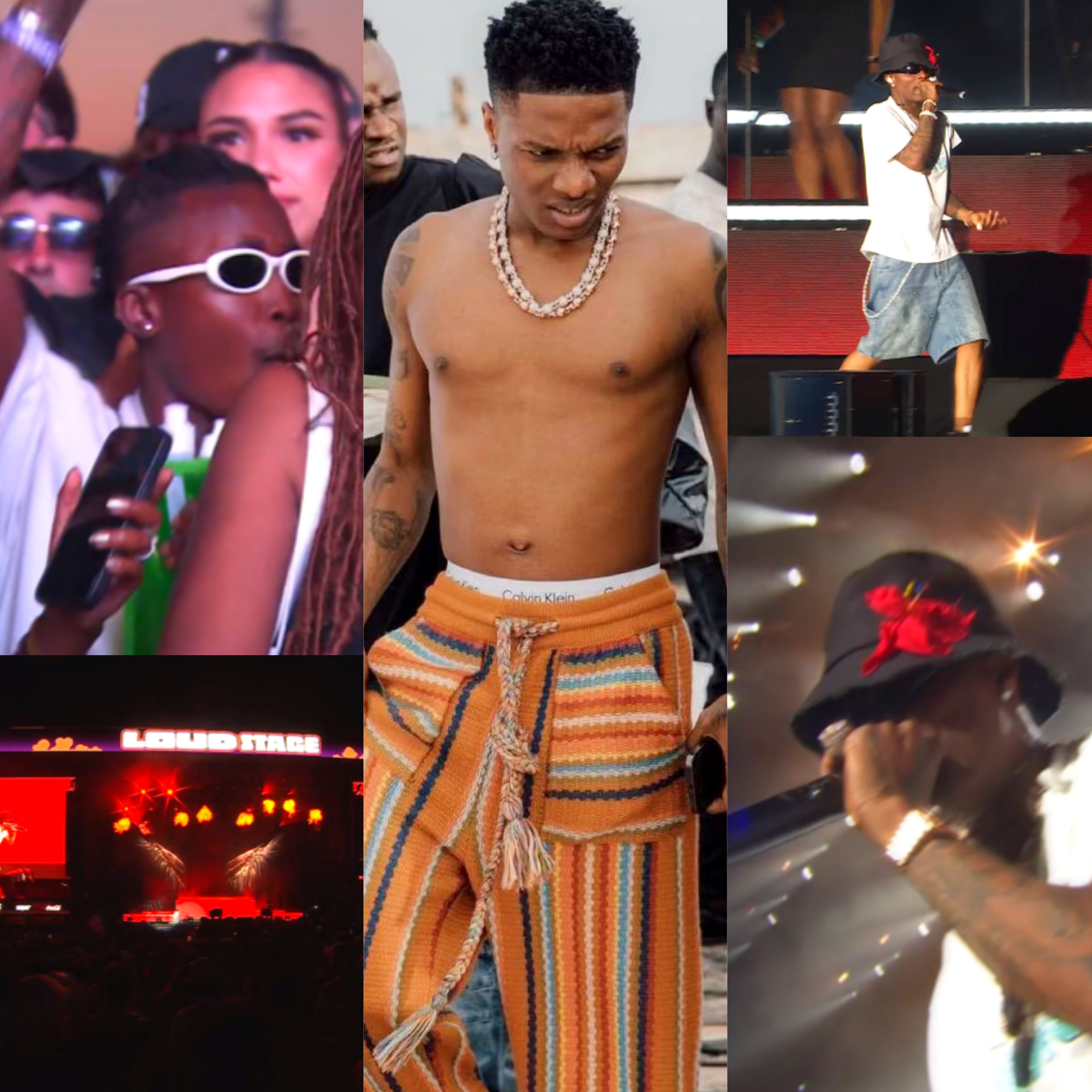 Fans scream do not leave as Wizkid gave an electrifying performance