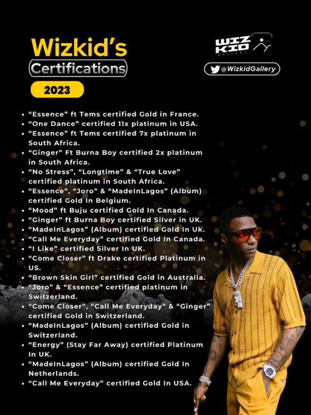 Wizkid Certifications